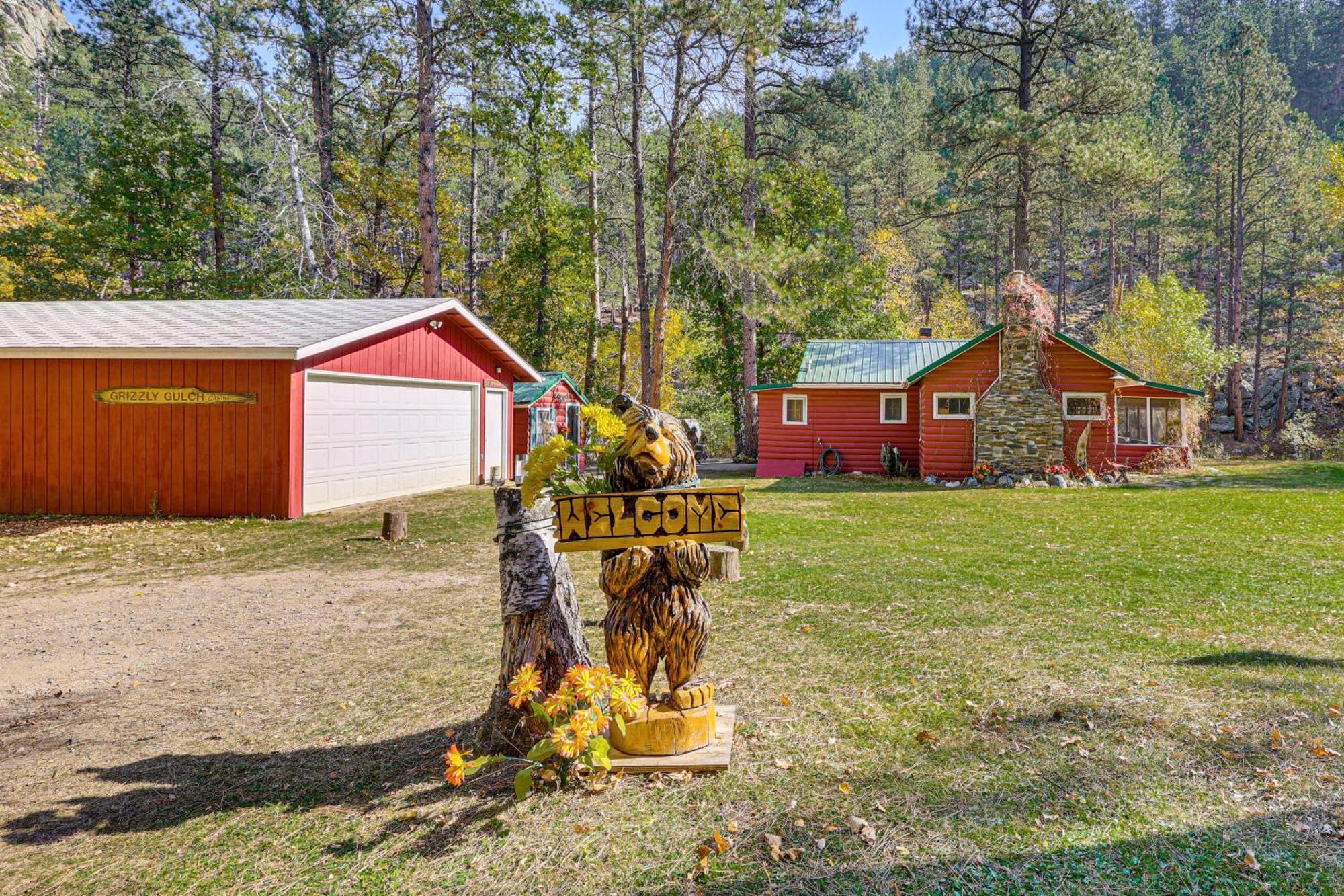 Historic Keystone Cabin Near Mount Rushmore! ภายนอก รูปภาพ