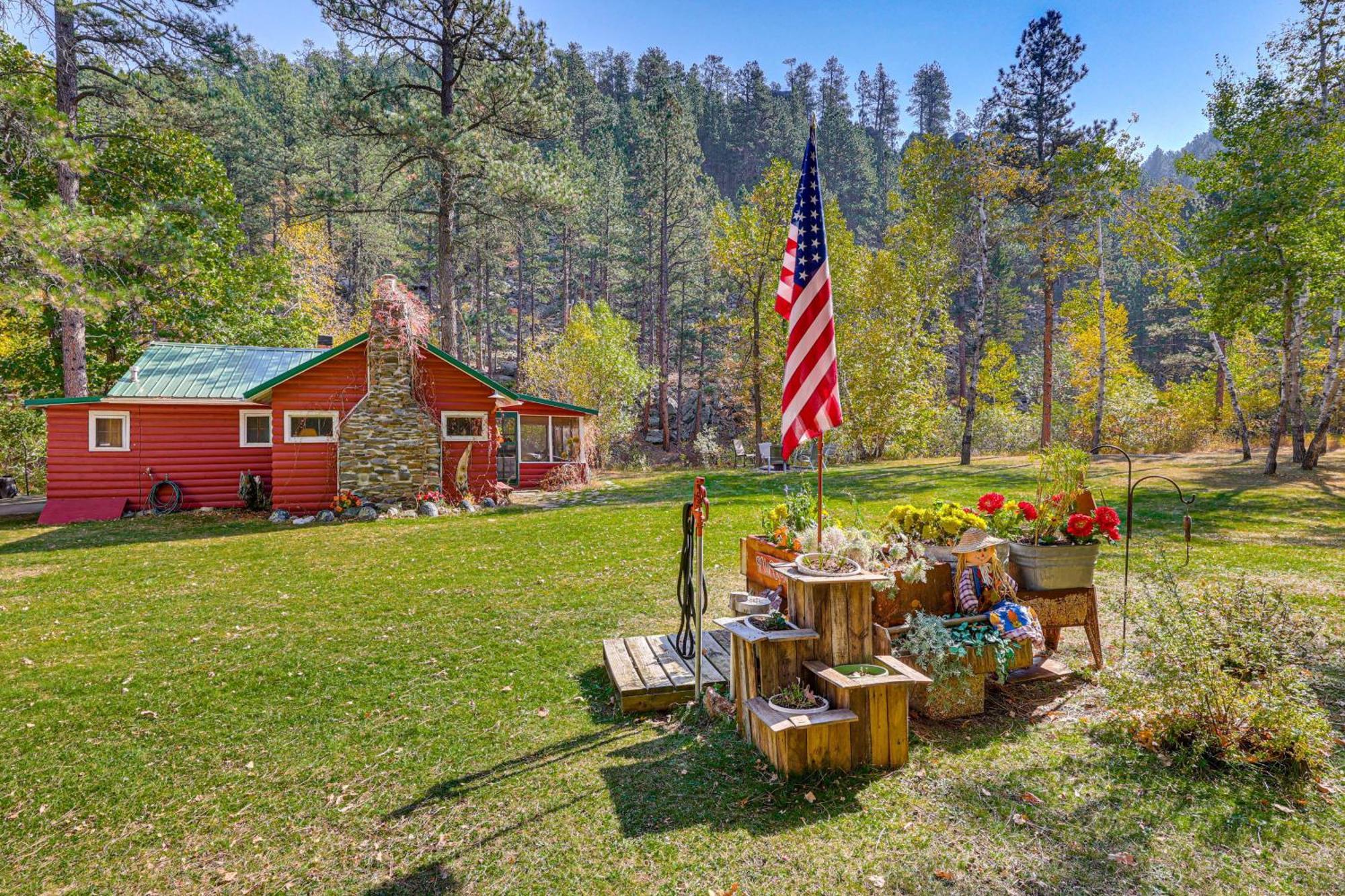 Historic Keystone Cabin Near Mount Rushmore! ภายนอก รูปภาพ